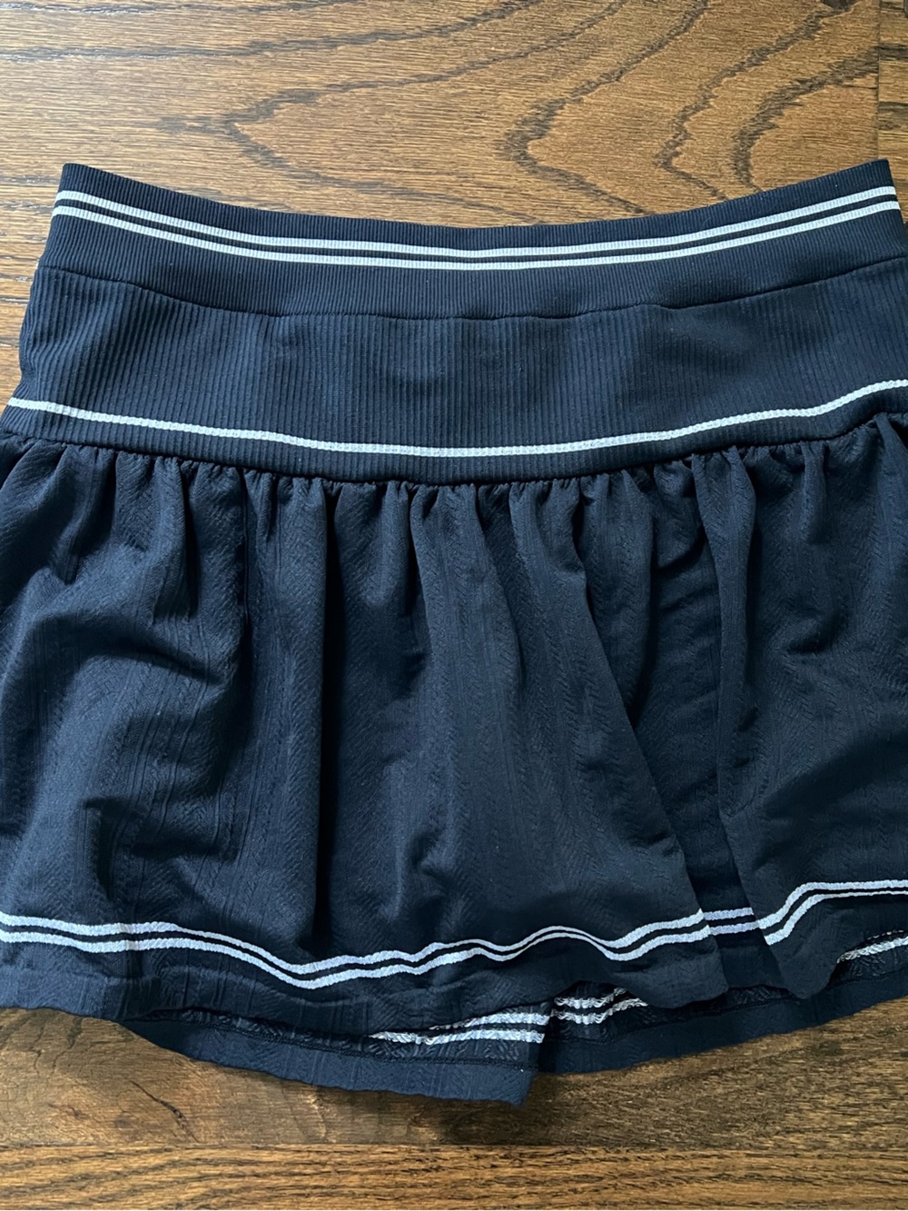 Target Navy Skirt with White Trim